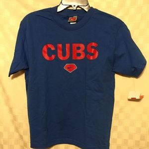 NWT Nike Cubs Baseball T-Shirt, Size Large